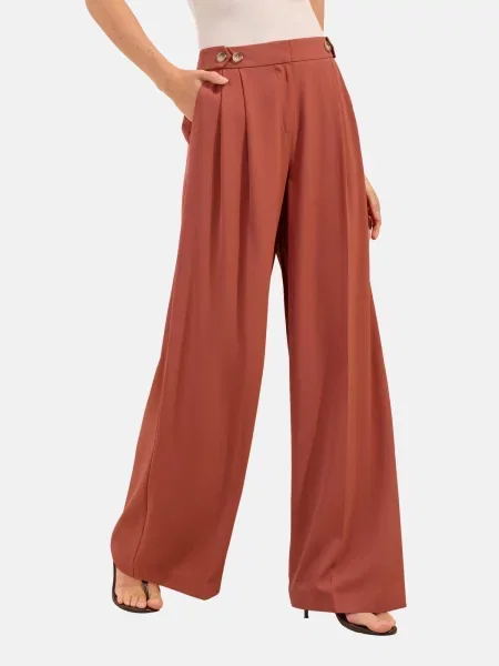 Friends Like These Pantaloni cutați ruginiu maro