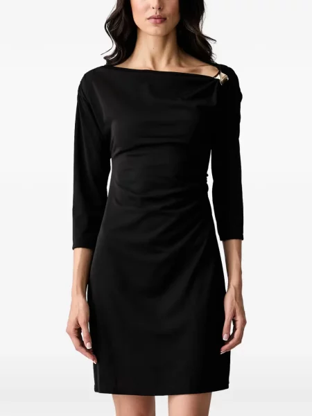 Rochie mini Morgan asimetrică negru