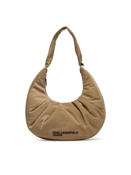 Сумка Karl Lagerfeld Jeans бежевая
