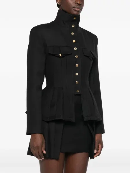 Geacă Elisabetta Franchi negru