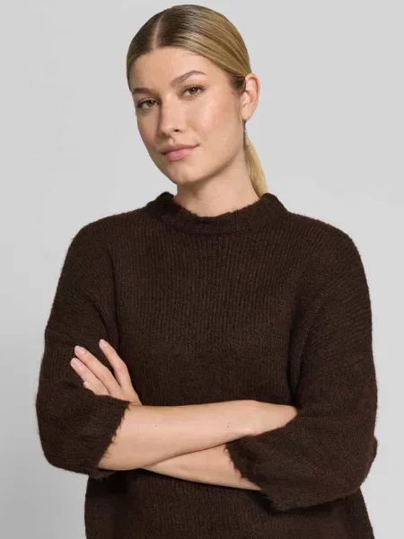 Sweter z dzianiny o kroju relaxed fit z rękaw o dł. model BYOTIA' B.young