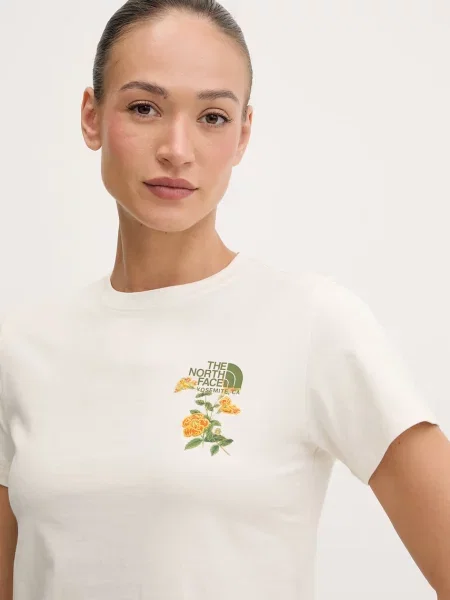 The North Face футболка FLORA EMBRO
