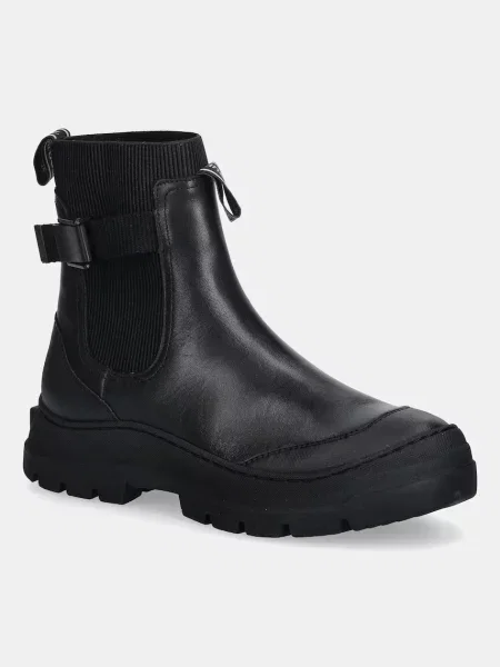 Barbour botine Klara Chelsea Boot cu plat negru