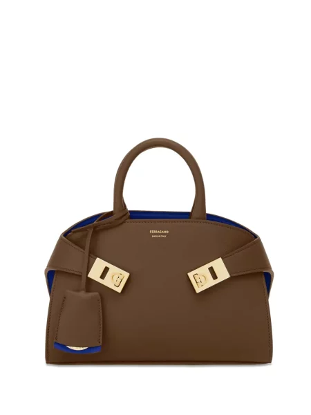 Geantă Ferragamo maro