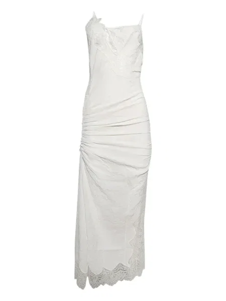 Rochie Christopher Esber din dantelă alb