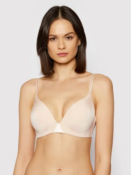 Bezšvíková podprsenka Chantelle béžová