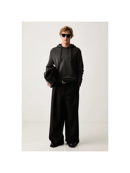 Bluza z kapturem Armani Exchange z kapturem z logo zielona