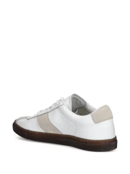 Sneakerși Common Projects din piele alb