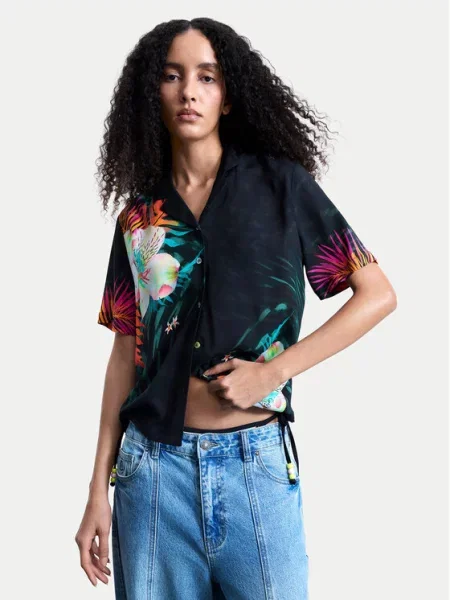 Desigual Koszula Daikiri czarny