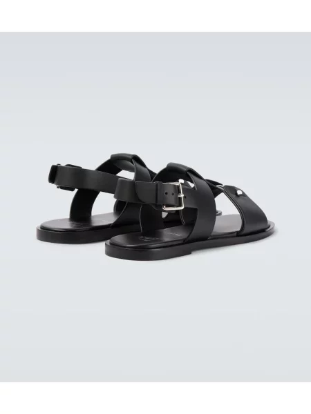 Sandale Christian Louboutin din piele negru