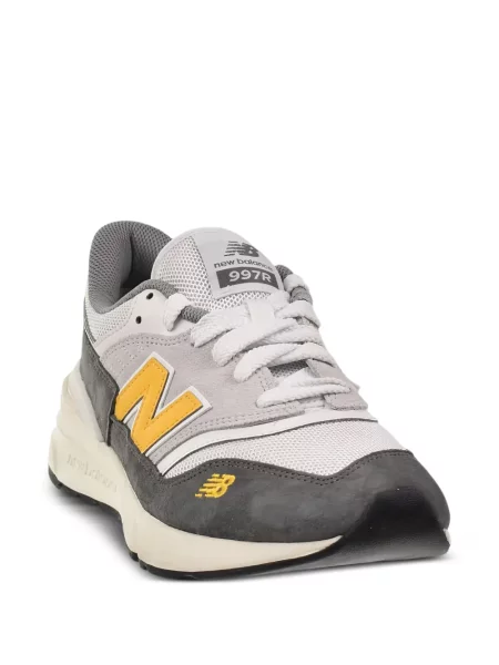Semišové tenisky New Balance 574 šedé