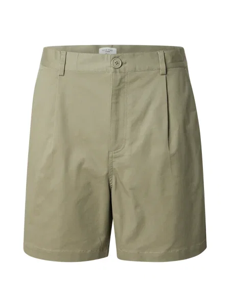 TRAPP Kalhoty se sklady v pase tmavě béžová