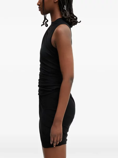 Αμανικας τοπ Rick Owens Lilies ντραπέ μαύρο