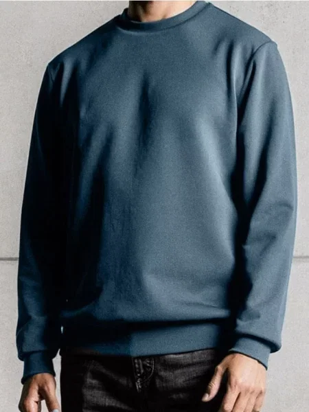 Sinsay Bluza z długim rękawem niebieski