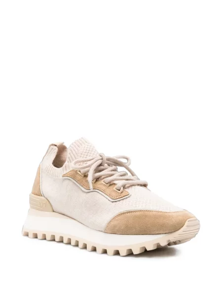 Sneakerși Eleventy din piele de căprioară