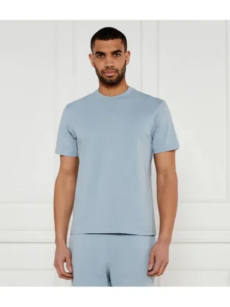 HUGO Tricou Dapolino celest albastru