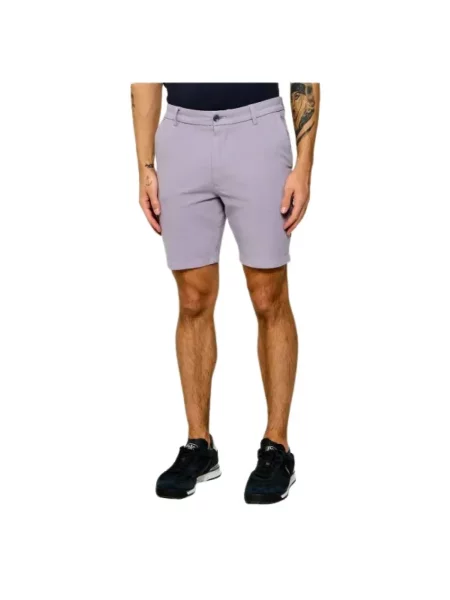 Szorty Boss casual fioletowe
