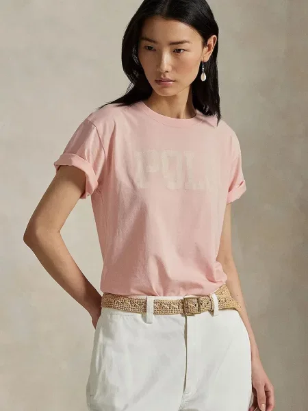 Тениска Polo Ralph Lauren оранжево