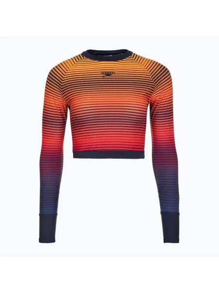 Tricou mânecă lungă Speedo albastru