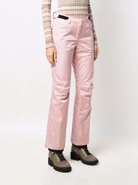 Satynowe spodnie Rossignol różowe