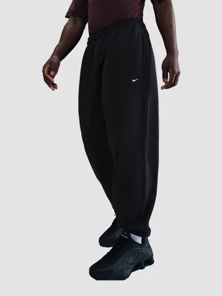 Флисовые джоггеры Nike черные