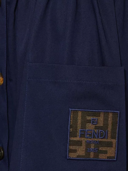 Fendi Spódnica blau granatowa