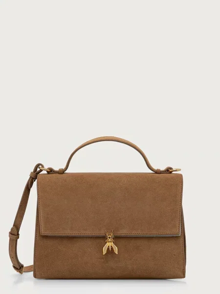Rucsac Patrizia Pepe din piele bej