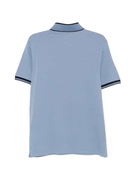 Polo Emporio Armani με κέντημα μπλε