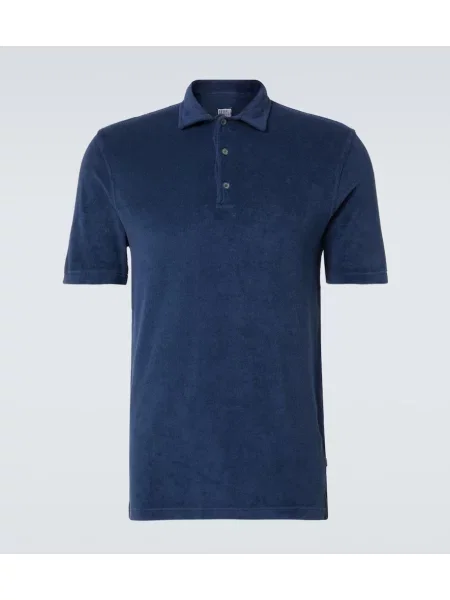 Frotir polo majica Fedeli modra