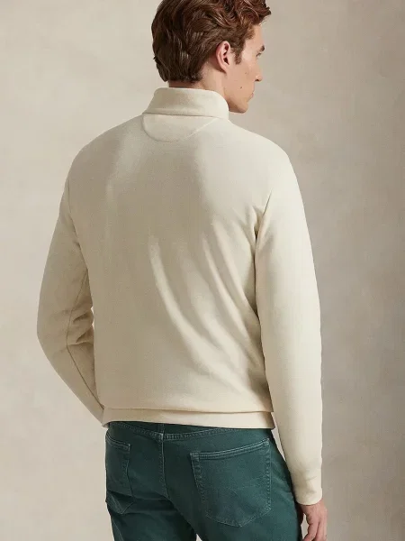 Geacă Polo Ralph Lauren tricotate bej
