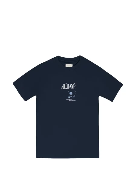 Scurt tricou Aimé Leon Dore cu imagine albastru
