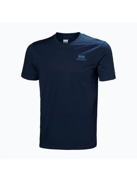 Koszulka Helly Hansen Nord Graphic krótki rękaw S niebieski