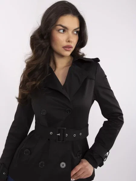 Palton Honey Winter negru