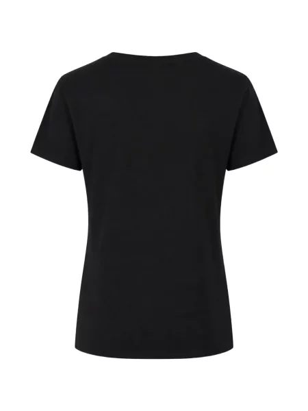 Tričko Armani Exchange s výstřihem do v s autogramem