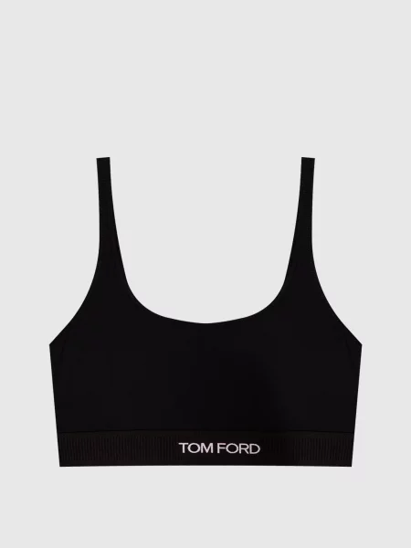 Бюстгальтер Tom Ford з лого чорний