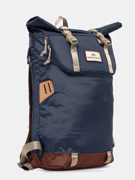 Однотонный большой рюкзак Doughnut синий