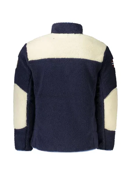 Geacă Napapijri din fleece albastru