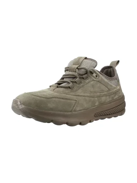 Sneakersy Geox skórzane brązowe