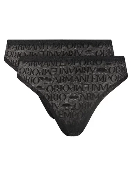 Emporio Armani Underwear 2 db brazil alsó fekete