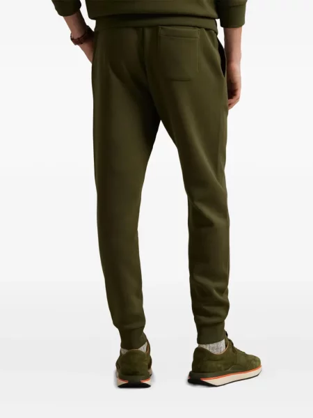 Μικρός κασκέτο Polo Ralph Lauren με χαμηλή μέση υφαίνω διαγωνίως πράσινο