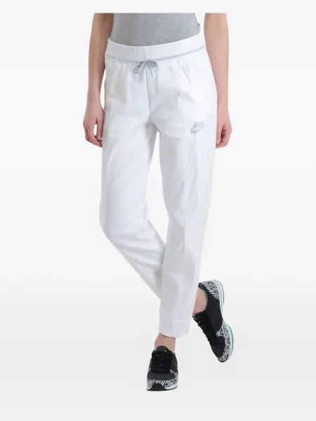Pantaloni Nike cu autograf alergare din fleece roz