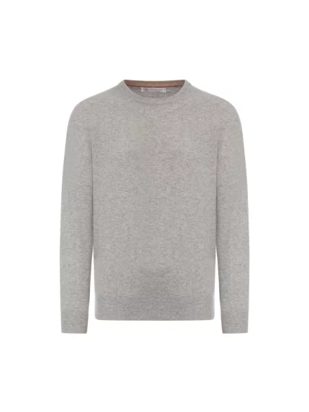 Sweter Brunello Cucinelli szary