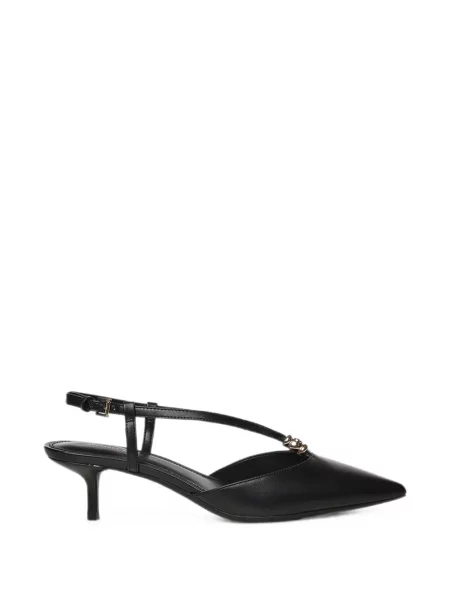 Pantofi cu toc Michael Michael Kors din piele cu cataramă negru