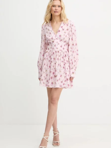 Twinset sukienka różowa