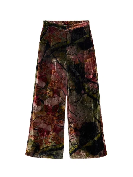 Desigual Pantaloni M. C. Lacroix mai multe culori roșu