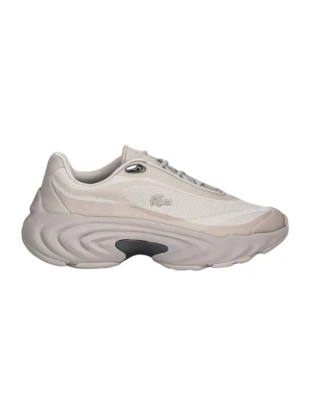 Sneakersy Lacoste beżowe
