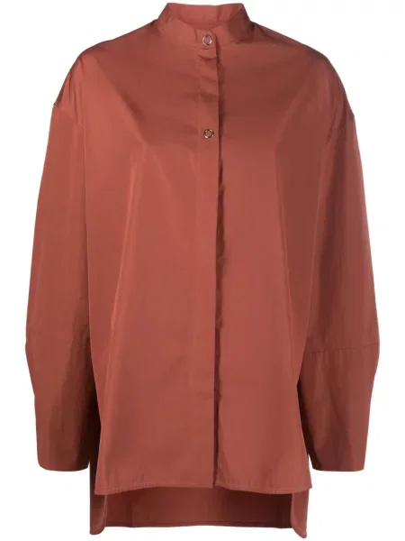 Cămașă Studio Nicholson lungă maro