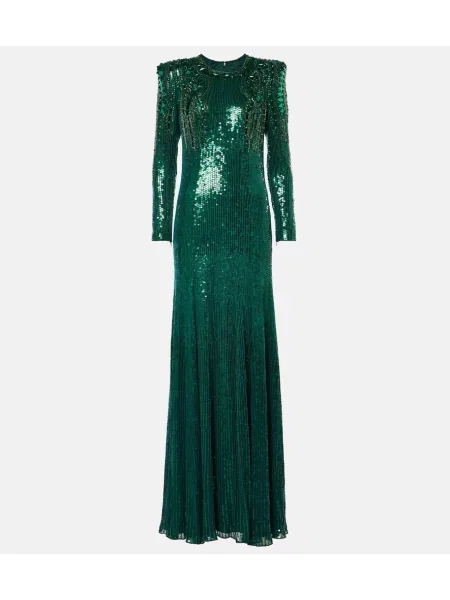 Rochie Jenny Packham verde