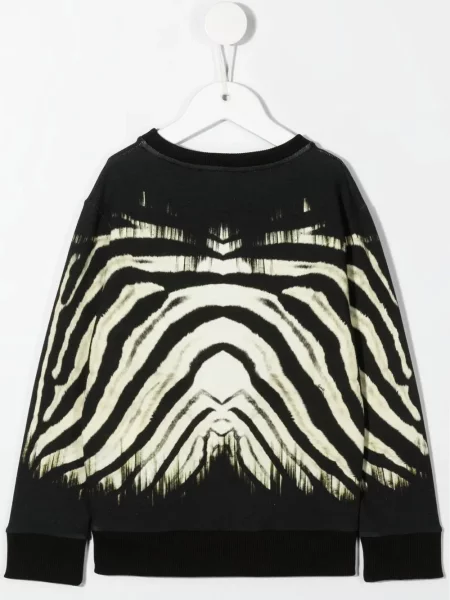 Bluza nierozpinana dziecięca Roberto Cavalli czarna