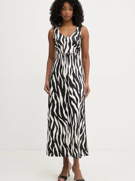 Morgan sukienka rozkloszowana czarna